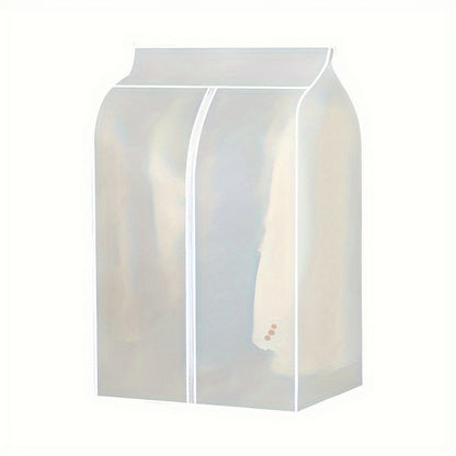 90cm Clothes Dust Cover Wardrobe Cloth Cover Clothes Storage Bag For Garments Suits Dresses Coats