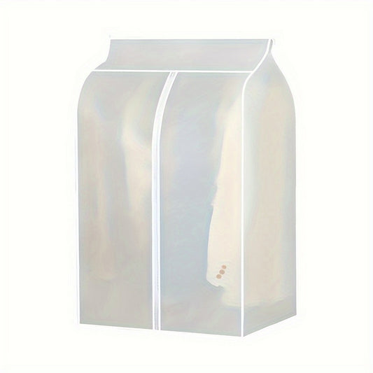 90cm Clothes Dust Cover Wardrobe Cloth Cover Clothes Storage Bag For Garments Suits Dresses Coats