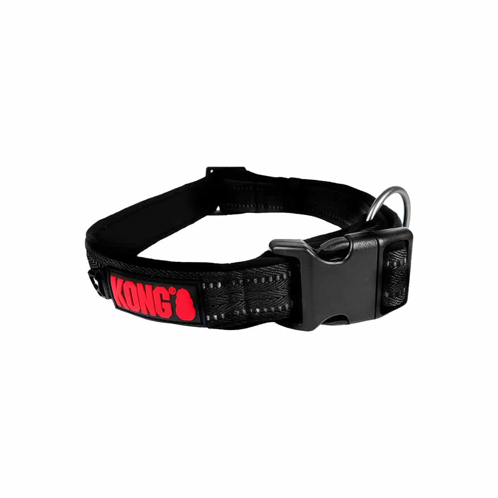 KONG Nylon Black Collars Extra Large