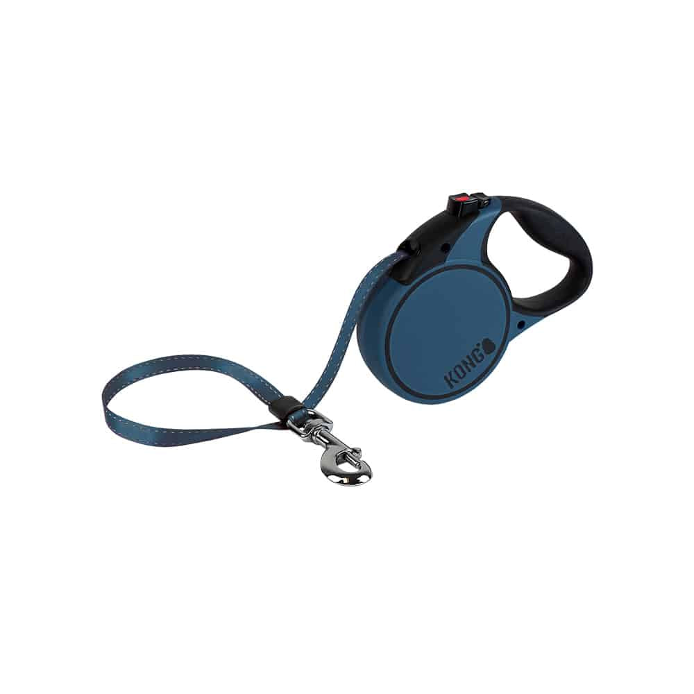 KONG Terrain Blue Retractable Leashes Large