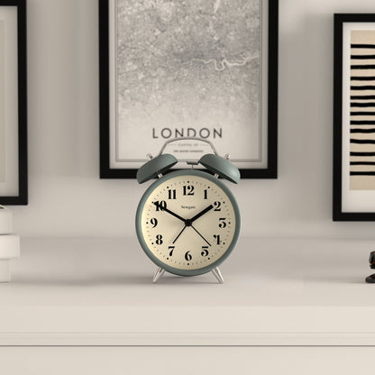 Newgate Theatre Alarm Clock Asparagus Green