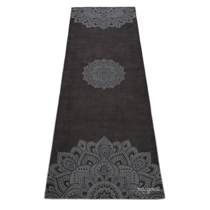 Yoga Design Lab Mat Yoga Towel Mandala Black