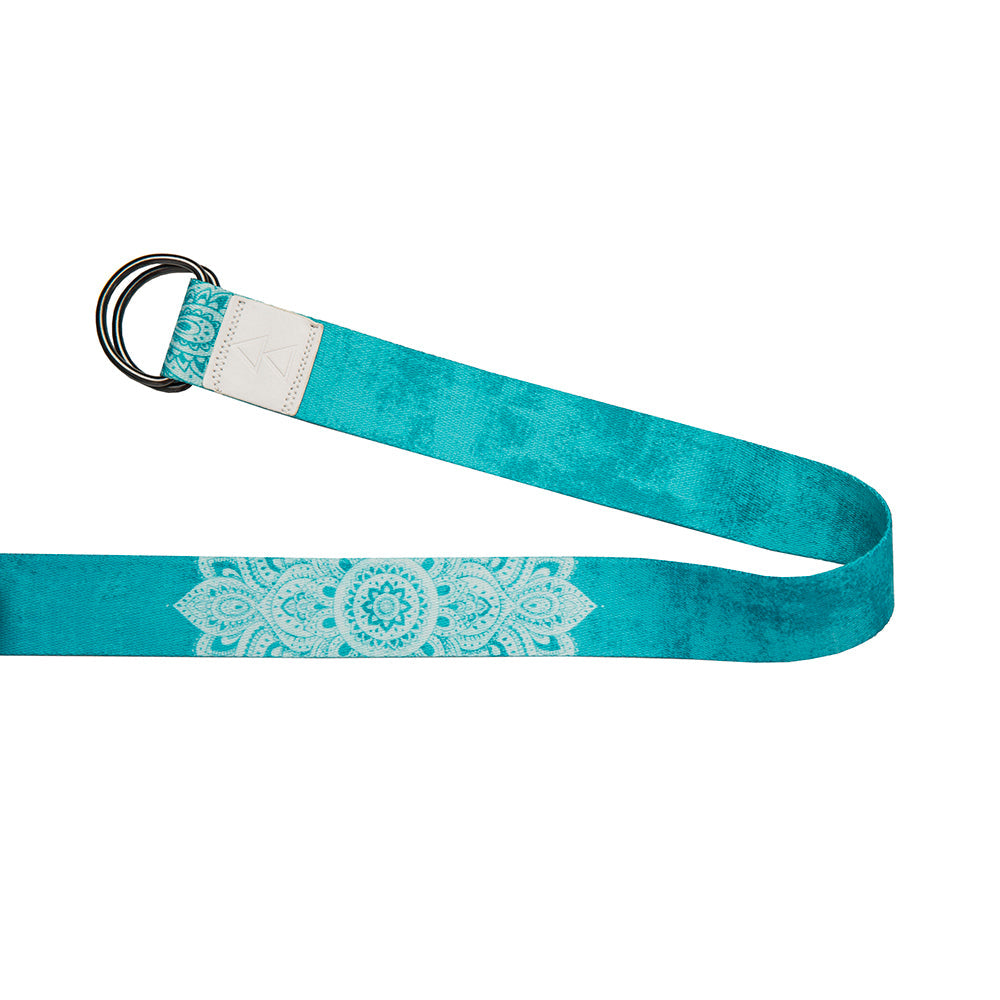 Yoga Design Lab Yoga Strap Mandala Turquoise