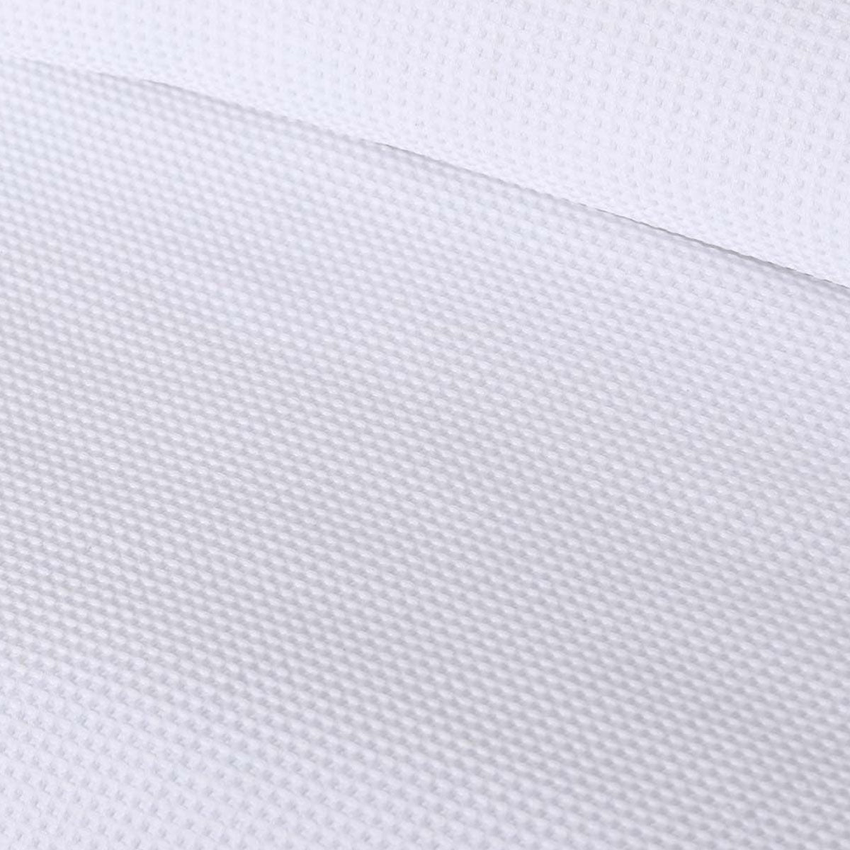 Accessorize White Waffle Polyester Quilt Cover Set Double