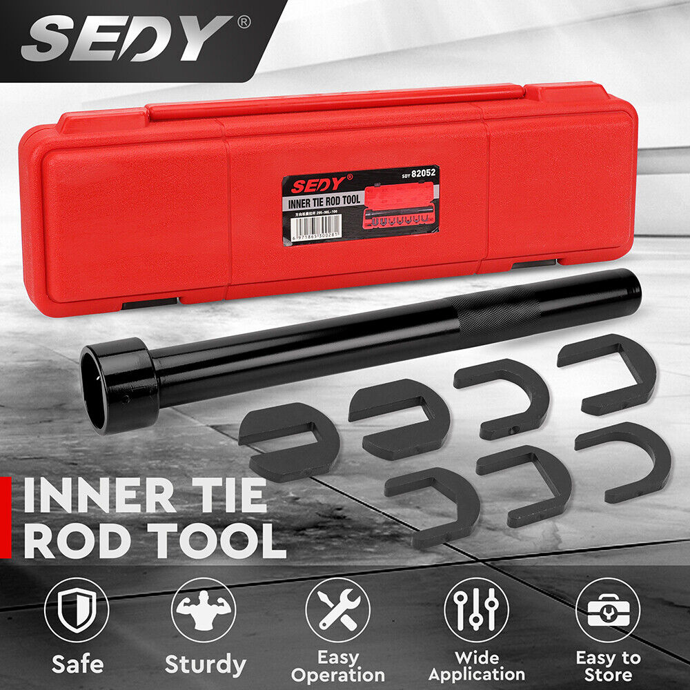 SEDY Inner Tie Rod Removal Tool Kit 1/2 Inch Drive Tube Inner Tie Rods Vehicle