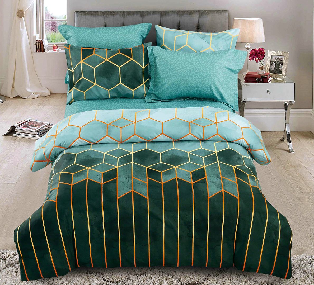 Giverny Quilt Cover Set - Super King Size