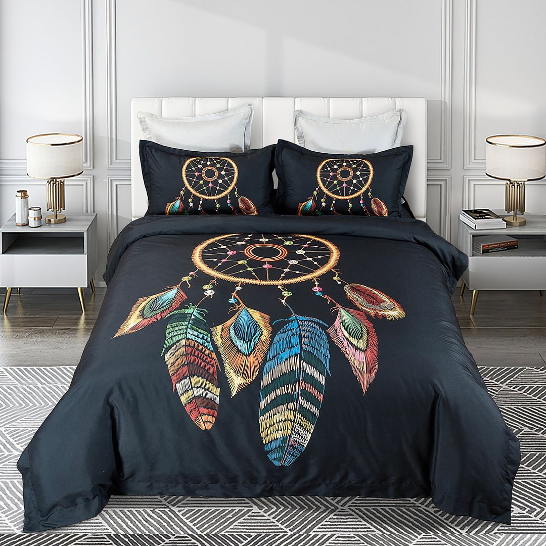 Dream Catcher Quilt Cover Set - King Size