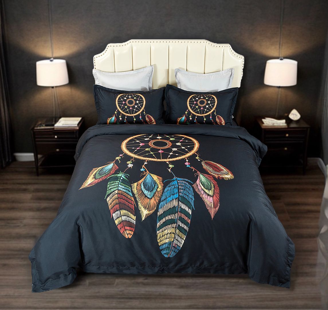 Dream Catcher Quilt Cover Set - King Size