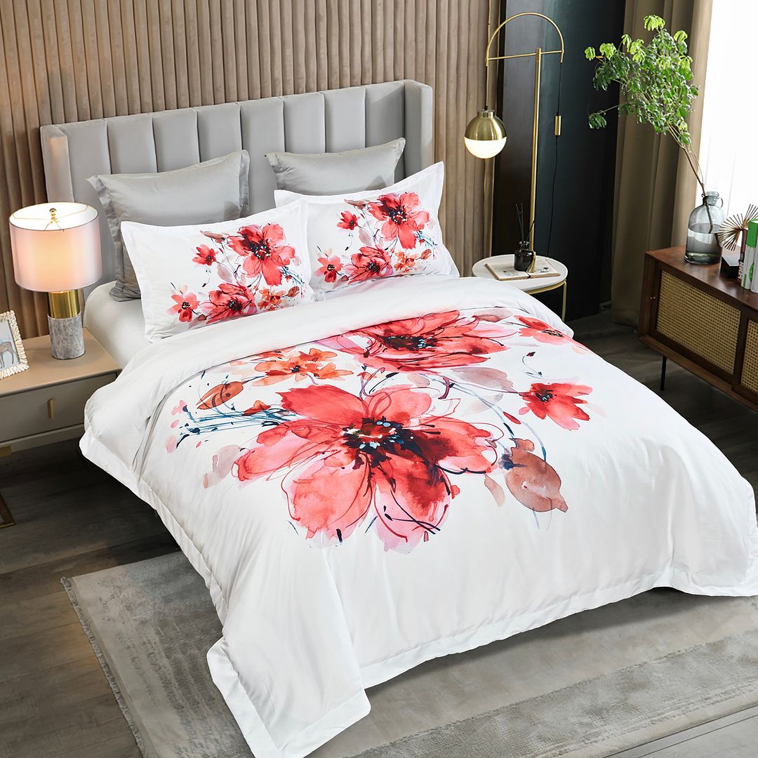 Lulani Floral Quilt Cover Set - King Size