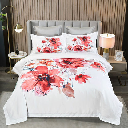 Lulani Floral Quilt Cover Set - Queen Size