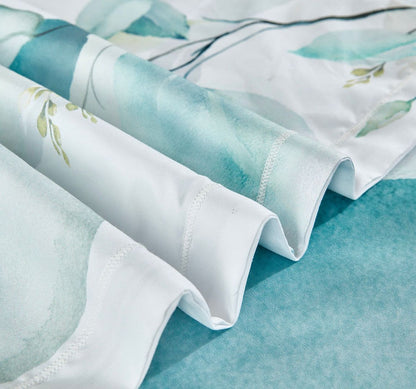 Angelis Leaves Quilt Cover Set - Super King Size