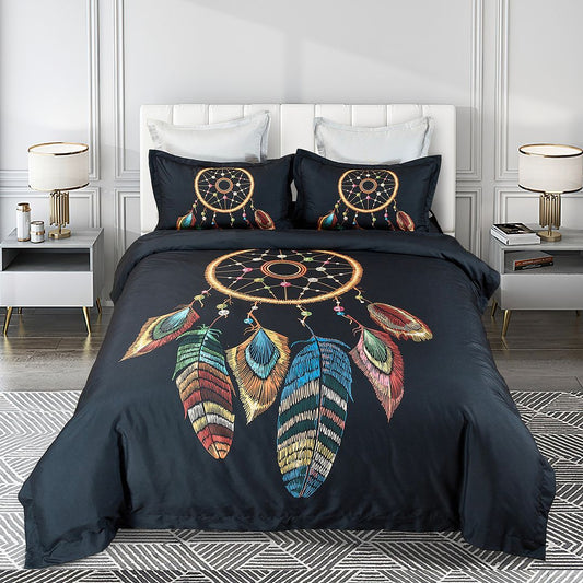 Dream Catcher Quilt Cover Set - Super King Size