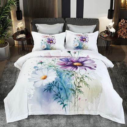 Marrea Floral Quilt Cover Set - Super King Size