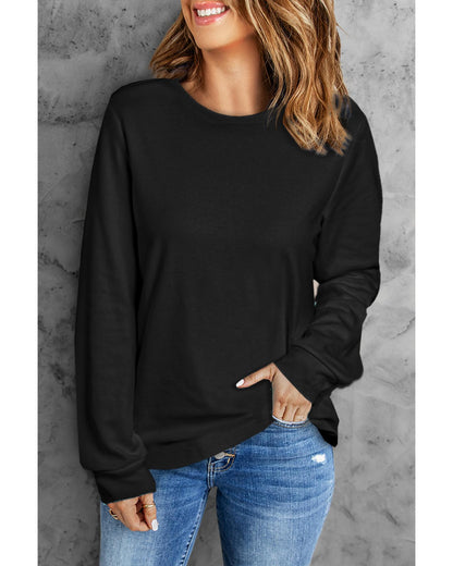 Azura Exchange Crew Neck Long Sleeve Top - 2XL