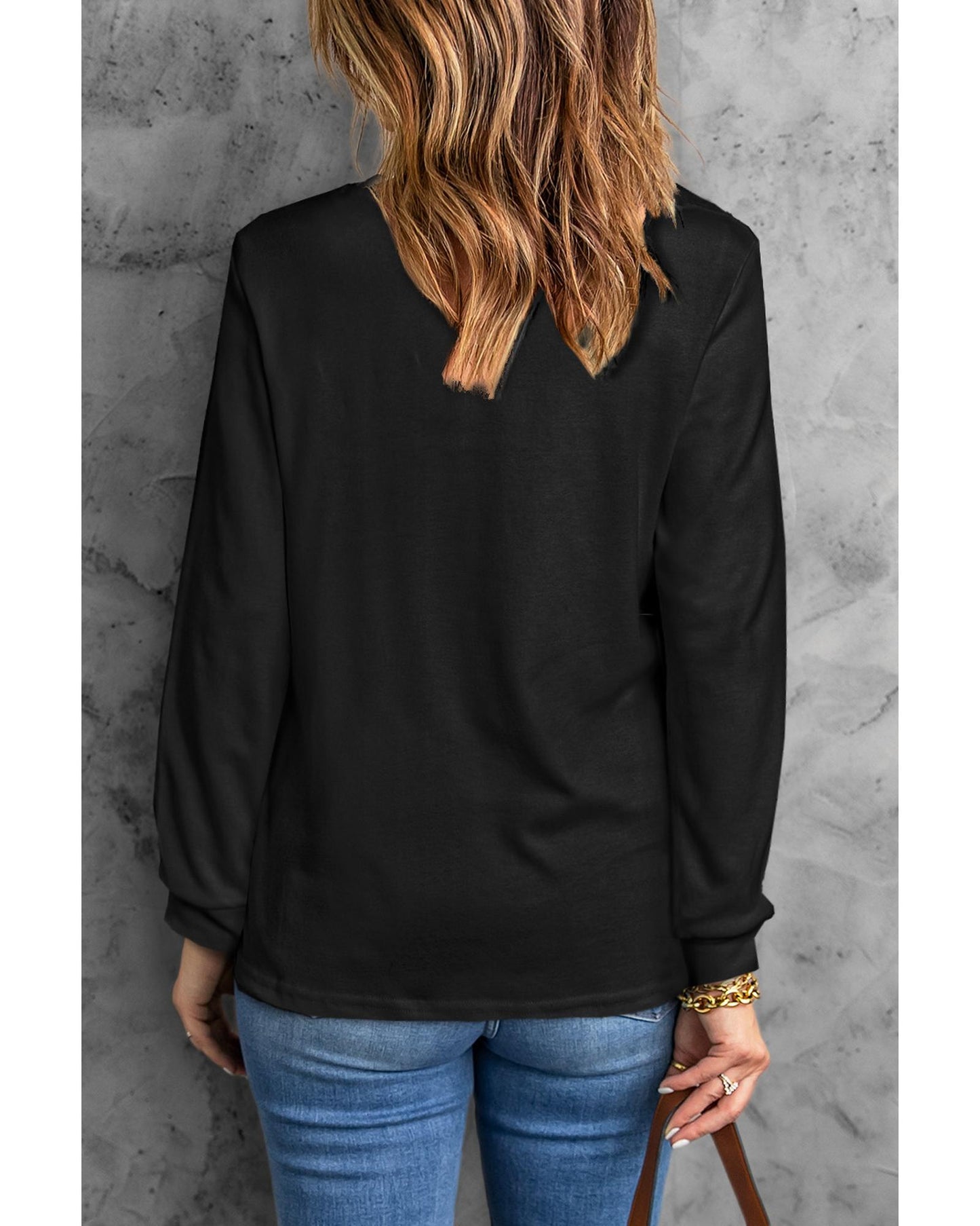 Azura Exchange Crew Neck Long Sleeve Top - XL