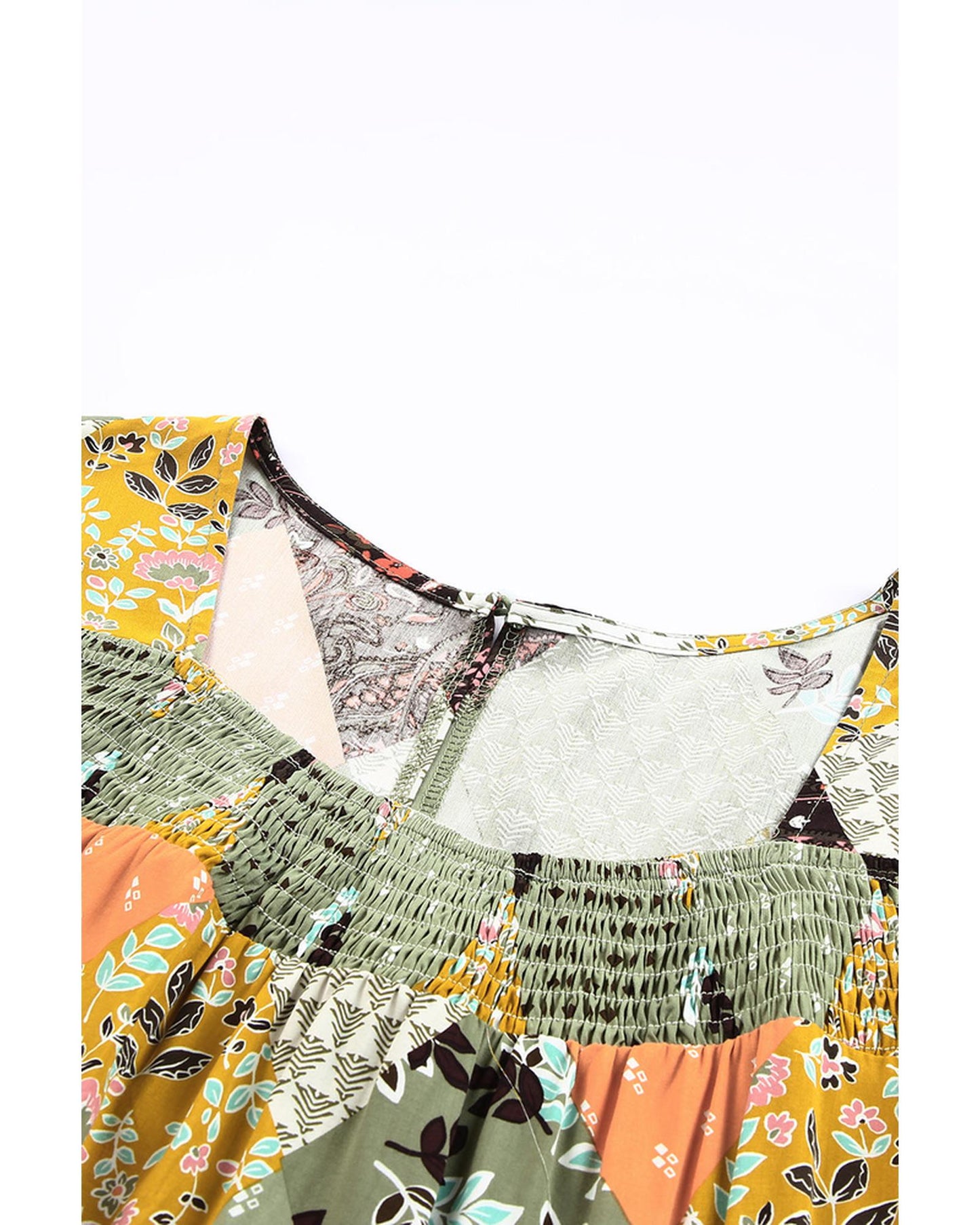 Azura Exchange Mixed Print Blouse - M