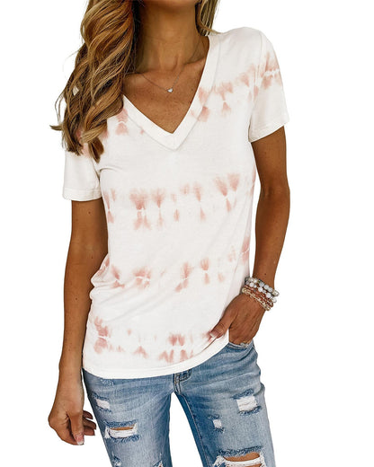 Azura Exchange Striped Tie Dye Tee - 2XL