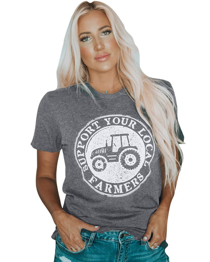 Azura Exchange LOCALFARMERS Graphic Tee - L