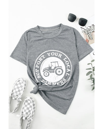 Azura Exchange LOCALFARMERS Graphic Tee - M