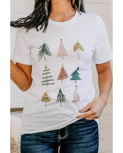 Azura Exchange Christmas Tree Graphic Tee - 2XL