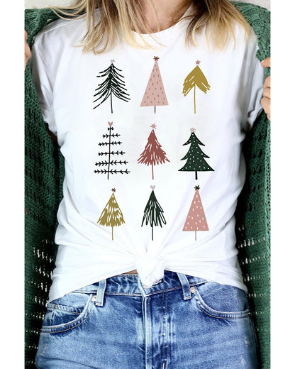 Azura Exchange Christmas Tree Graphic Tee - 2XL