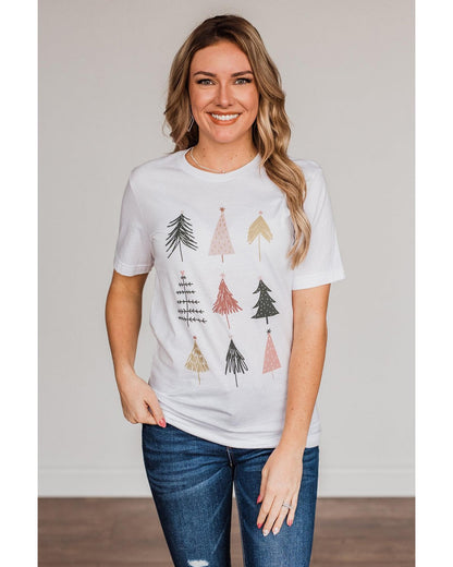 Azura Exchange Christmas Tree Graphic Tee - 2XL