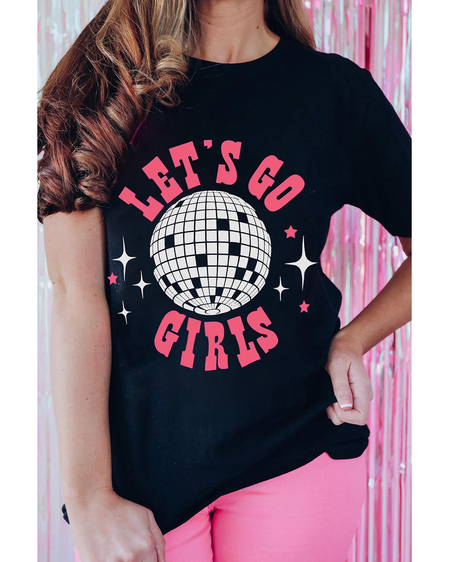 Azura Exchange Disco Ball Graphic Tee - XL