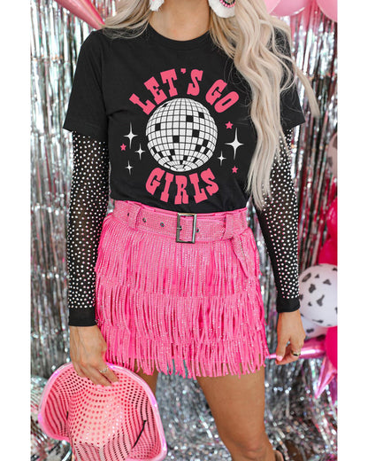 Azura Exchange Disco Ball Graphic Tee - XL