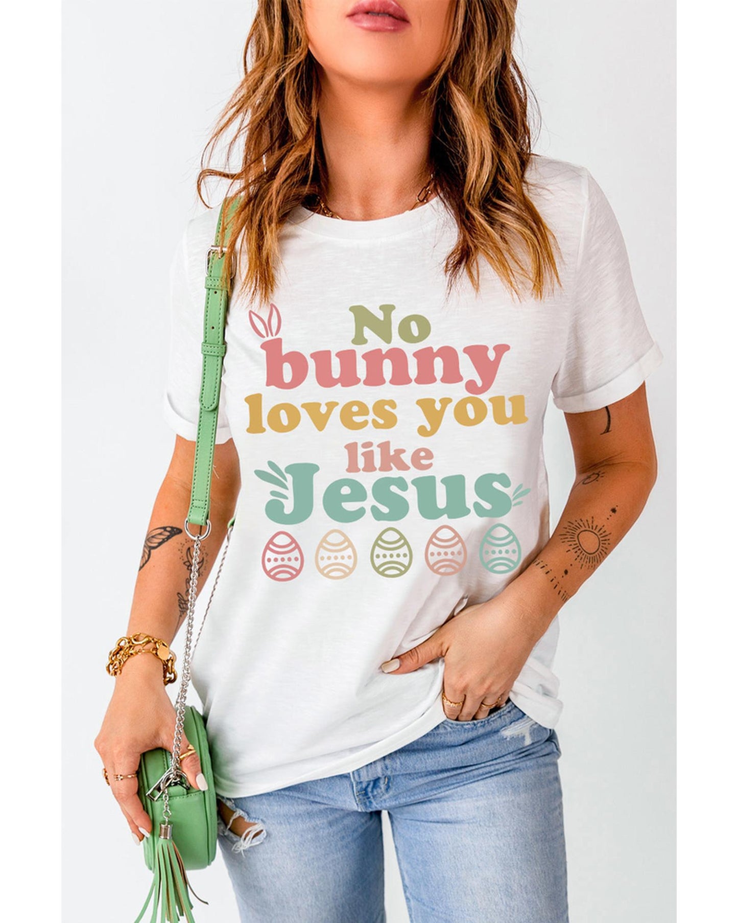 Azura Exchange Jesus Easter Day T-shirt - L