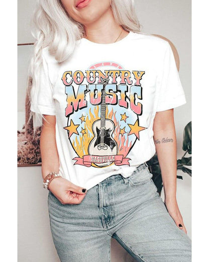 Azura Exchange Nashville Graphic Tee - S