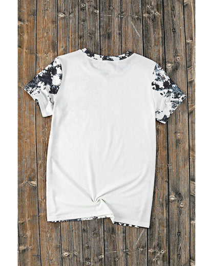 Azura Exchange Dyed Bleached T-Shirt - M