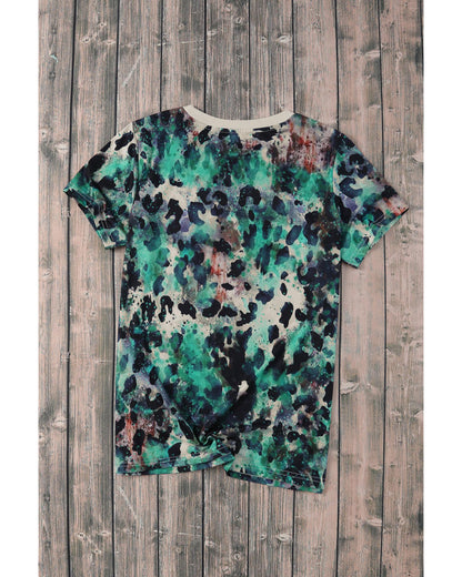 Azura Exchange Leopard Print Graphic T-Shirt - L