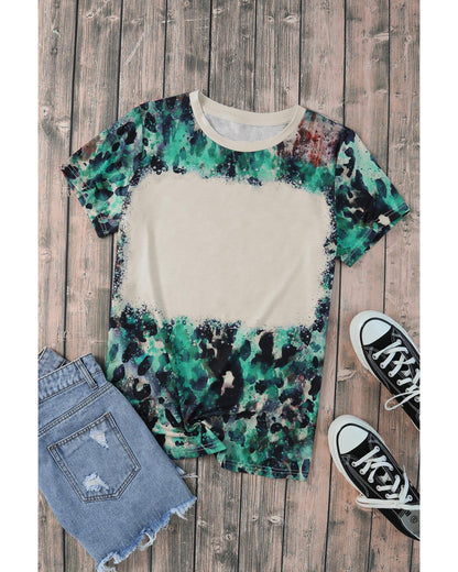 Azura Exchange Leopard Print Graphic T-Shirt - M