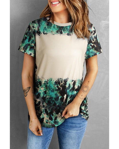 Azura Exchange Leopard Print Graphic T-Shirt - S