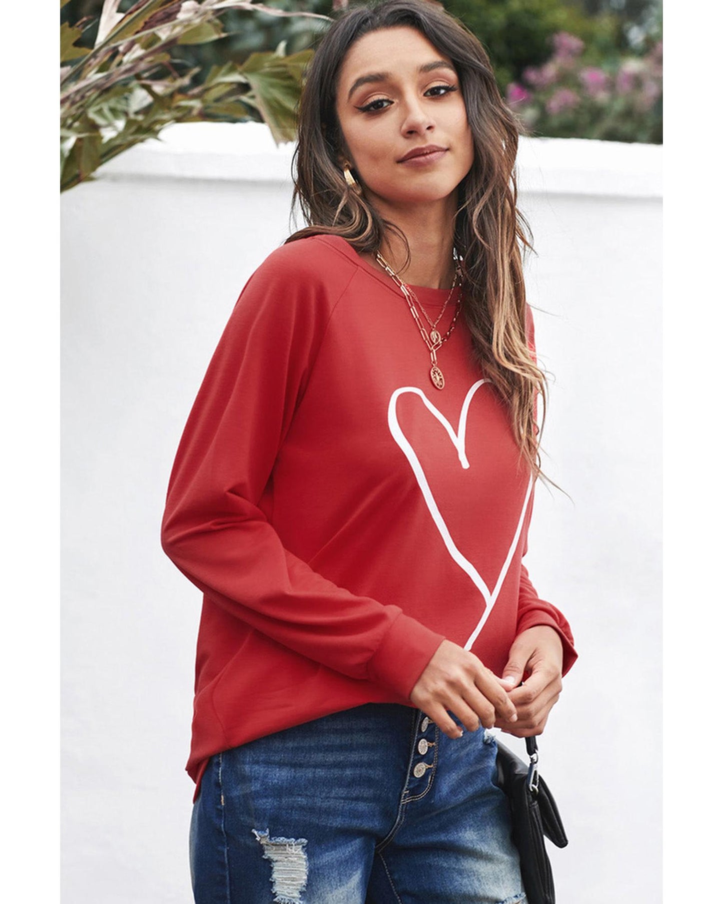 Azura Exchange Heart Graphic Sweatshirt - 2XL