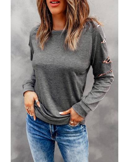 Azura Exchange Gray Sweatshirt - S