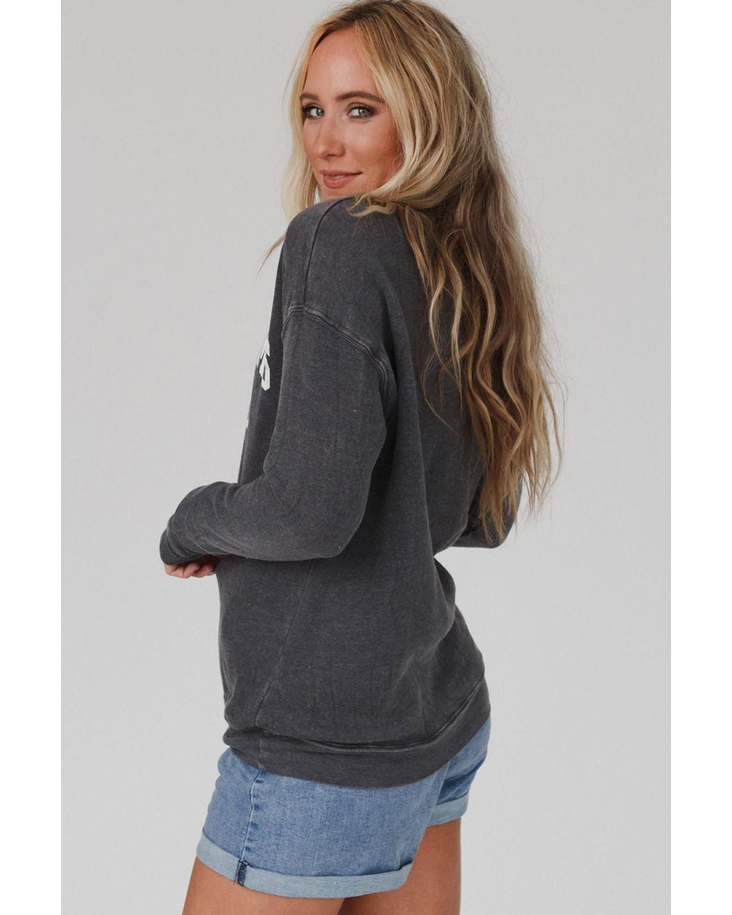 Azura Exchange Drop Shoulder Sweatshirt - M