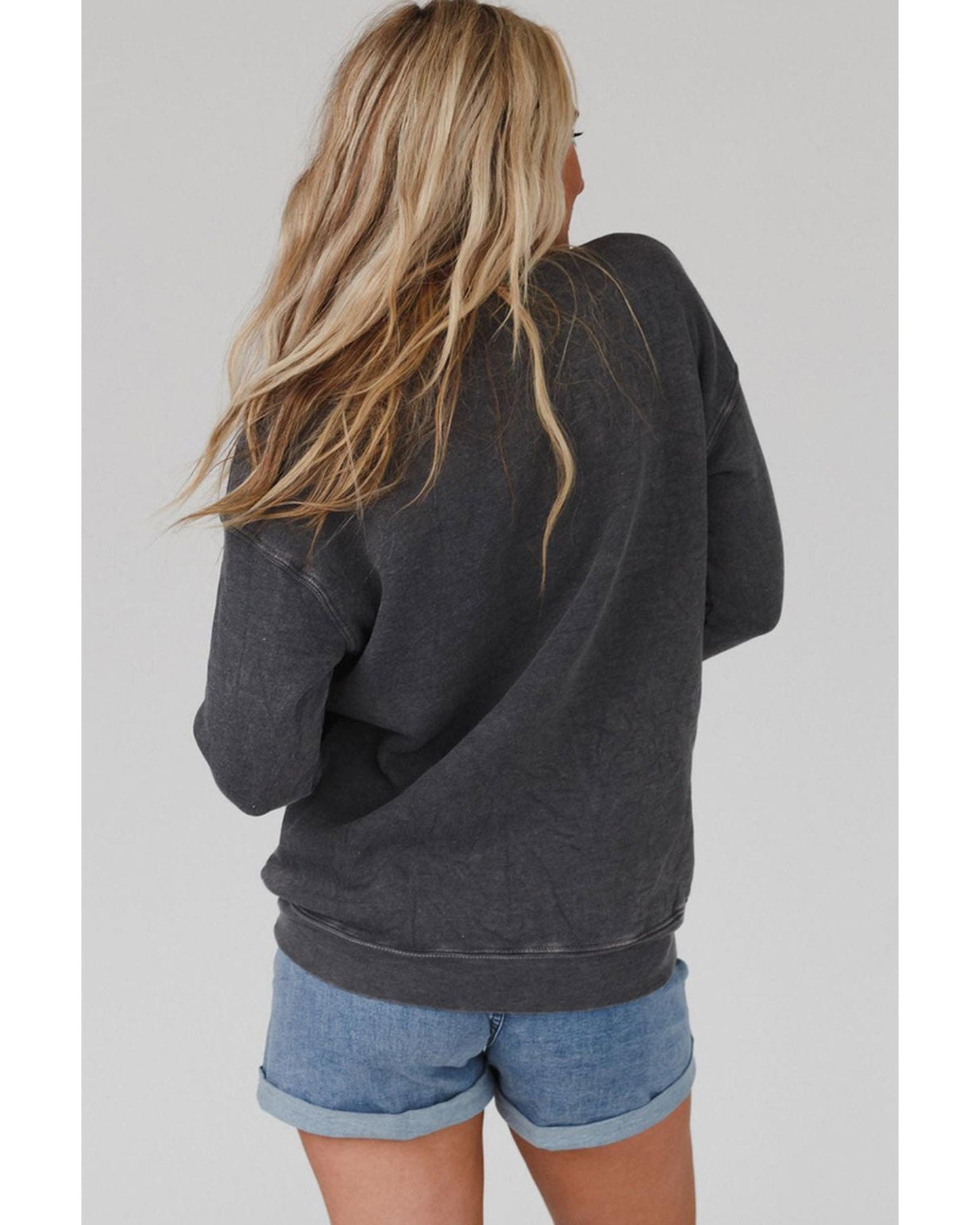 Azura Exchange Drop Shoulder Sweatshirt - S