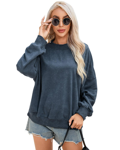 Azura Exchange Crew Neck Pullover Sweatshirt - S