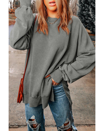 Azura Exchange Oversized Drop Shoulder Sweatshirt - S