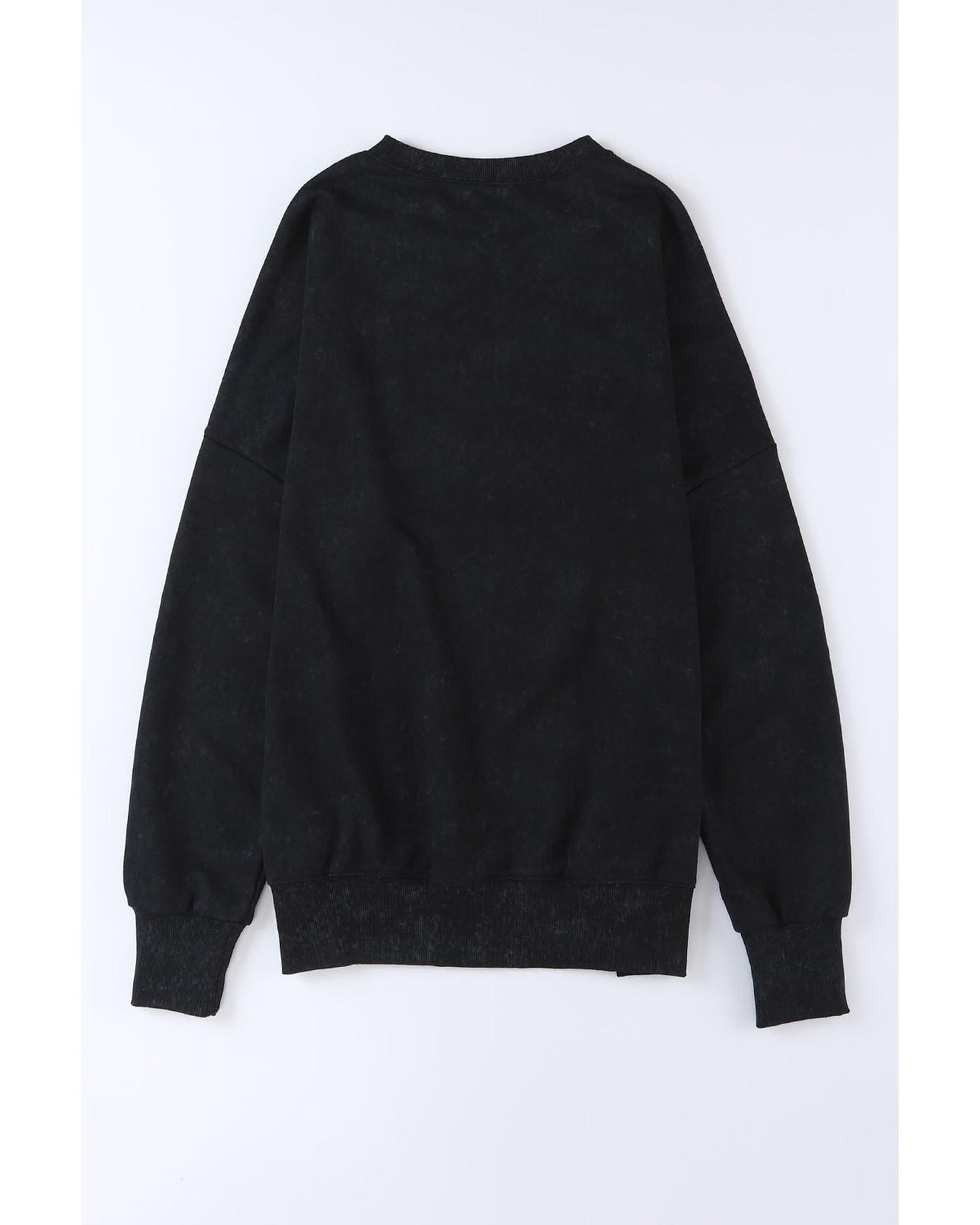 Azura Exchange Oversized Ribbed Trim Sweatshirt - S