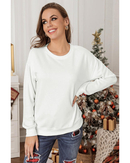 Azura Exchange Plain Crew Neck Pullover Sweatshirt - XL