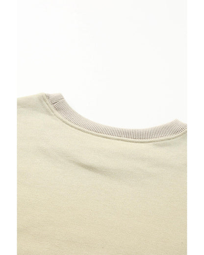 Azura Exchange Plain Crew Neck Pullover Sweatshirt - XL