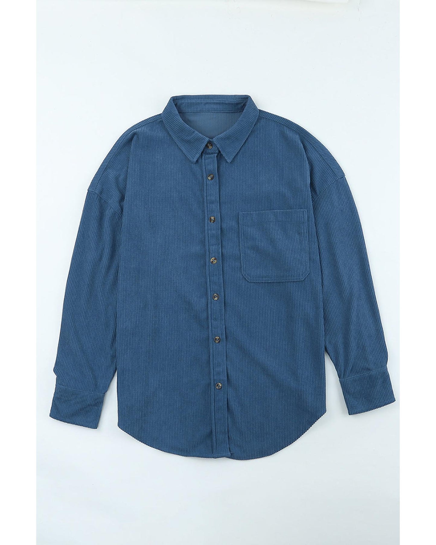 Azura Exchange Button Pocket Corduroy Shirt - 3XL