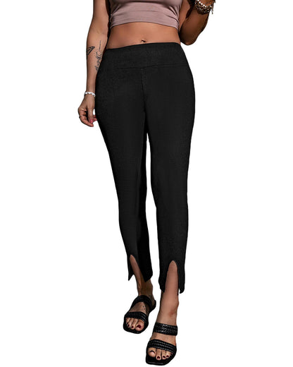 Azura Exchange High Waist Slit Leggings - XL