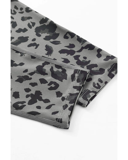 Azura Exchange Leopard Print Active Leggings - S