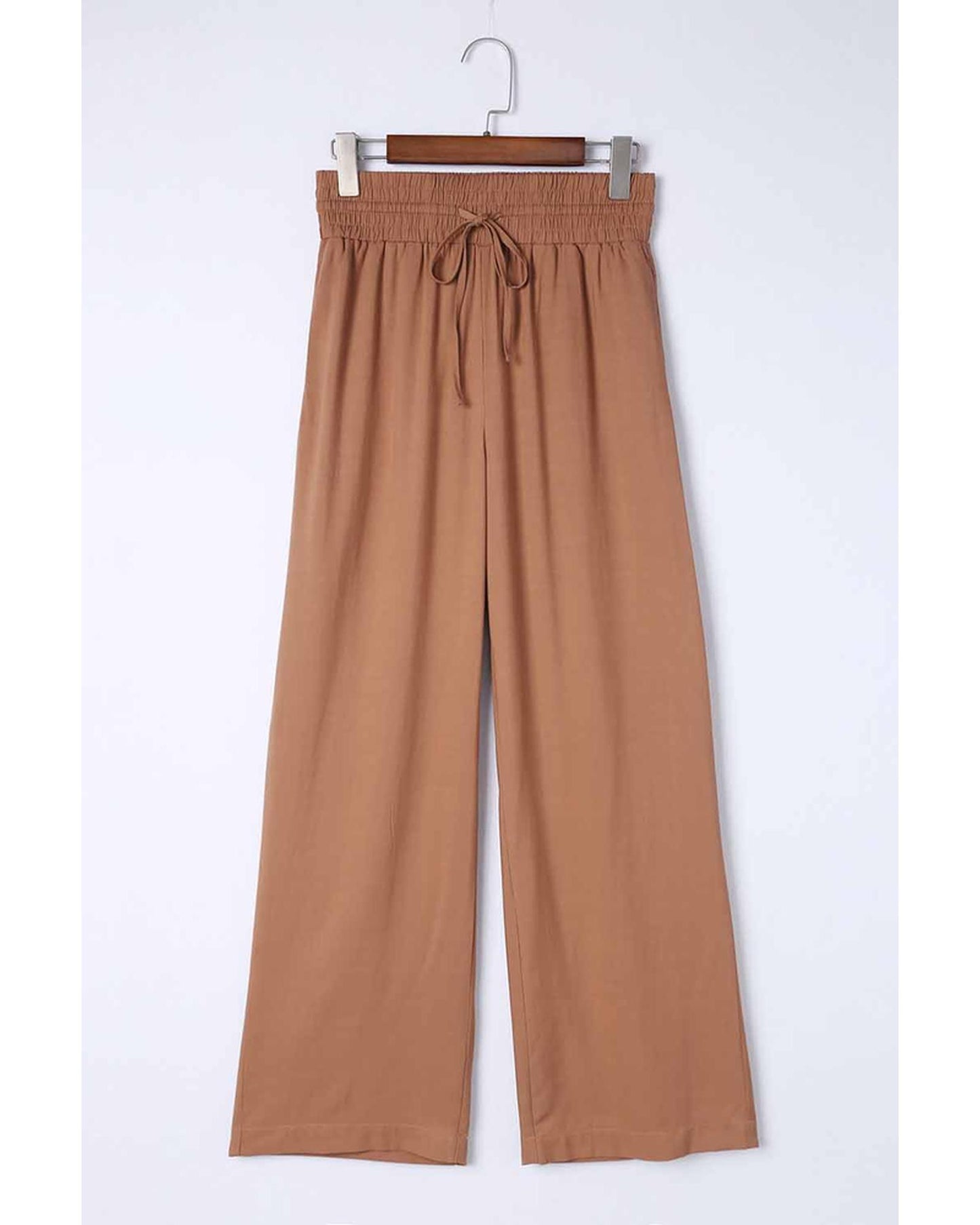 Azura Exchange Elastic Waist Casual Wide Leg Pants - XL