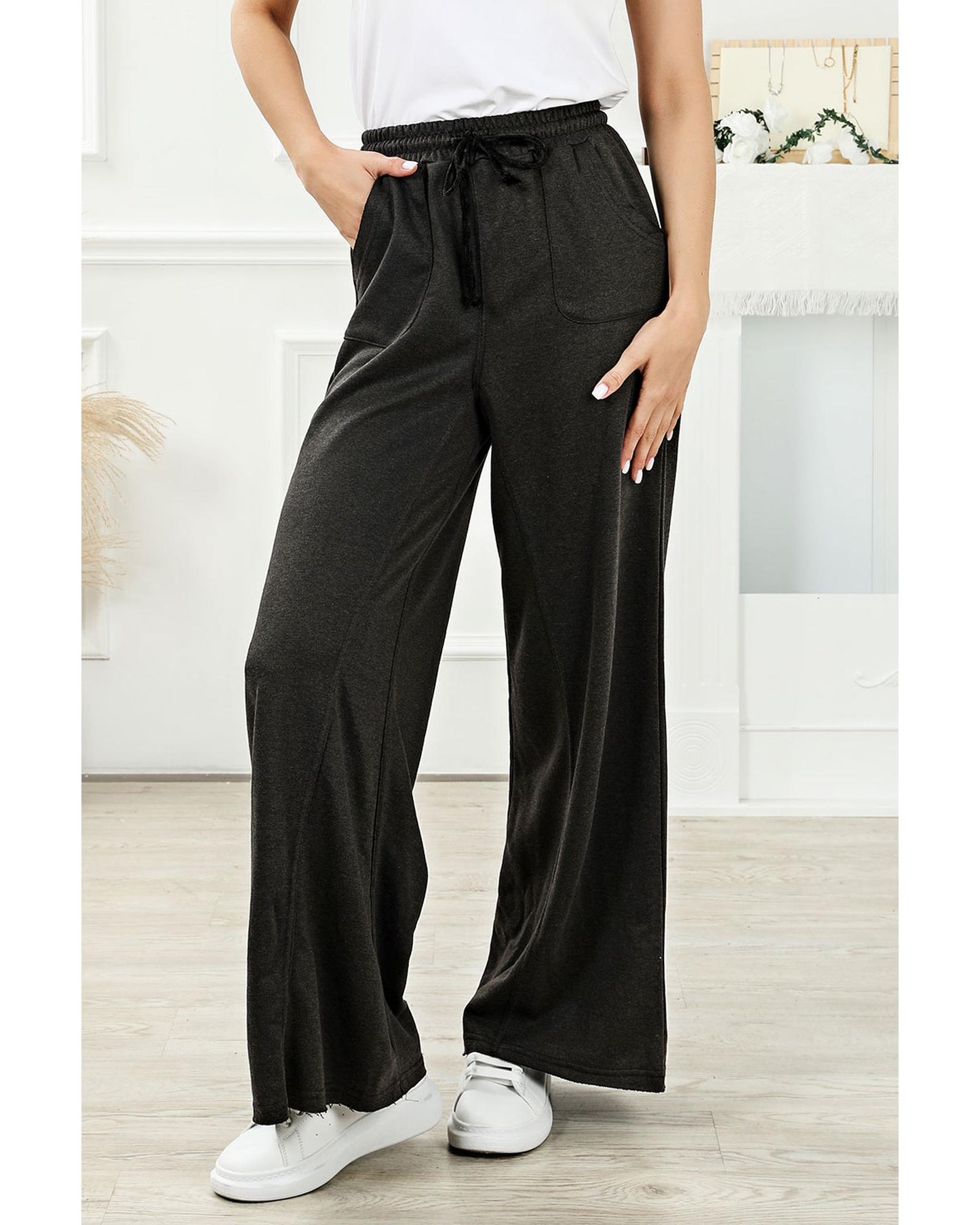 Azura Exchange Retro Wide Leg Pants - XL