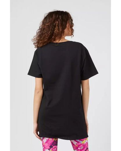 Oversized Front Print T-shirt S Women