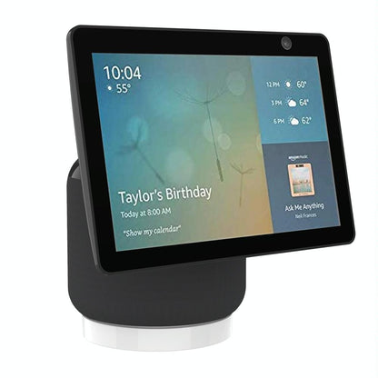 Desktop Bracket For Amazon Echo Show 10 - No Drilling Required - Black